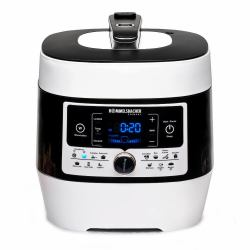 Rommelsbacher MD 1000 Dampfkochtopf 4 l Schwarz, Weiß 1000 W (Rommelsbacher MD 1000 trykkoger 4 L So)