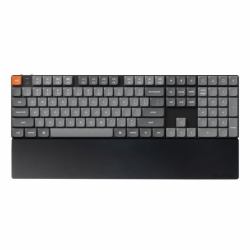 Keychron PR60 Handgelenkstütze Silikon Schwarz (Keychron K5 Pro/K5 SE/K5 Max Silicone)
