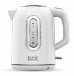 Black & Decker BXKE2204E Wasserkocher 1,7 l 2200 W Weiß (Black & Decker BXKE2204E elkedel 1,7 L)