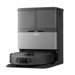 TP-Link Tapo RV50 Pro Omni 0,28 l Schwarz (Tapo RV50 Pro Omni - Staubsauger - Roboterstaubsauger - beutellos)