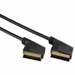 Hama Scart - Scart, 3m SCART cable SCART [21-pin] Black (HAMA Scart Kabel 3,0m TL)