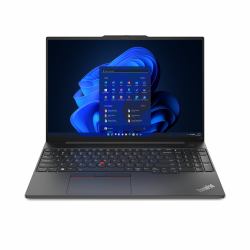 Lenovo ThinkPad E16 Gen 1 [Intel] Intel® Core™ i3 i3-1315U Laptop 40,6 cm [16"] WUXGA 8 GB DDR4-SDRAM 256 GB SSD Wi-Fi 6 [802.11ax] Windows 11 Pro UK Englisch Schwarz (Lenovo)