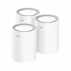 Cudy AX3000 Wi-Fi 6 Mesh 2.5G Solution Dual-Band [2,4 GHz/5 GHz] Wi-Fi 6 [802.11ax] Weiß Intern 