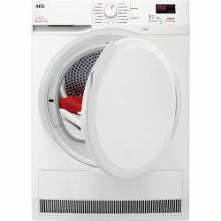 AEG Series 7000 TR7C40588 Wäschetrockner Freistehend Frontlader 8 kg Weiß (AEG WÃÂ¤rmepumpentrockner TR7C40588 8k)