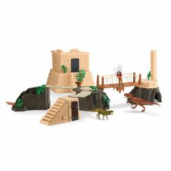 schleich Dino Tempel-Eroberung Mega-Set (Schleich Dinosaurs 42656 Dino Tem)