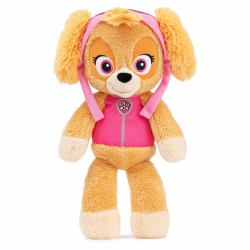 PAW Patrol GUND Official Skye Take Along Buddy Plush Toy, Premium Stuffed Animal for Ages 1 & Up, Pink/Brown, 13” (GUND PAW Patrol Skye)