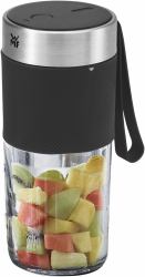 WMF KITCHENminis 0416700011 0,3 l Standmixer 50 W Schwarz, Edelstahl, Transparent (WMF KITCHENminis 0416700011 0,3 L Bord)