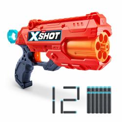 XSHOT 36433 Spielzeugwaffe (XSHOT Excel - Reflex 6 Blaster mit Dar)