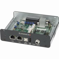Supermicro SYS-E100-8QE-THAW Eingebetteter Computer 0,4 GHz Intel® Quark 512 GB (A1SQN-E, CSE-E100-015F+ AOC-WLAN+ AOC-WCDMA+ antennas)