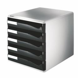 Esselte 52800095 Schreibtischablage Schwarz (Esselte 52800095 brevbakke og papirord)