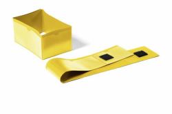 Durable 172404 Etikettenhalter 50 Stück[e] Selbstklebend (Durable Pallet Foot Sleeve Yellow [50])