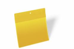 Durable 174604 Etikettenhalter 10 Stück[e] (Durable Neodym Magnetic Pocket A5 Yellow [10])