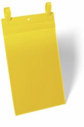 Durable 175004 Etikettenhalter 50 Stück[e] (Durable Straped Pocket A4 Yellow [50])