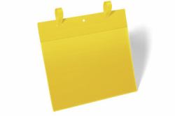 Durable 175104 Etikettenhalter 50 Stück[e] (Durable Straped Pocket A4 Yellow [50])