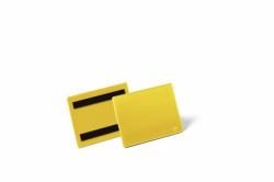 Durable 175604 Etikettenhalter 50 Stück[e] (Durable Magnetic Pocket A6 Yellow [50])