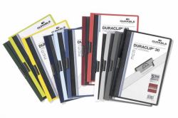 Durable DURACLIP 30 Präsentations-Mappe PVC, Stahl Mehrfarbig (Durable DURACLIP 30 A4 Folder Assorted [25])