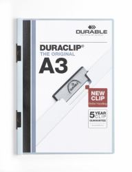 Durable DURACLIP Präsentations-Mappe Blau (Durable DURACLIP 60 A3 Folder Blue [10])