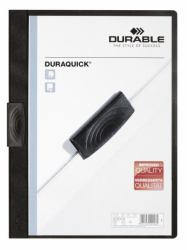 Durable 227003 Präsentations-Mappe Kunststoff Rot (Durable DURAQUICK A4 Folder Red [20])