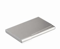 Durable 241523 Visitenkartenhalter (Durable Aluminium Business Card Holder)