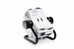 Durable 248201 Visitenkarten-Aufsteller (Durable TELINDEX Rotary File Black)