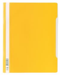 Durable CLEAR VIEW FOLDER 2570 A4 Präsentations-Mappe Gelb (Durable Clear View A4 Folder Yellow [50])