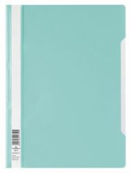 Durable 257320 Präsentations-Mappe Polypropylen [PP] Aqua-Farbe (Durable Clear View A4 Folder Turquoise [50])