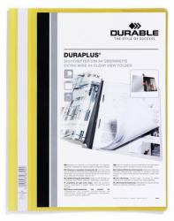 Durable DURAPLUS Präsentations-Mappe Gelb (Durable DURAPLUS A4+ Folder Yellow [25])