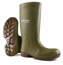 Dunlop Purofort Multigrip Safety Green 10