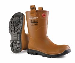 Dunlop Purofort Rigpro Full Safety Fur Lined Tan 11