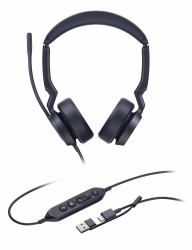 Yealink UH44 Dual Teams USB-C/A - Headset - Warranty: 12M