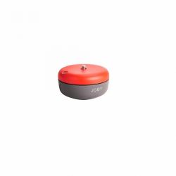 Joby Spin Stativaufsatz Rot Polycarbonat [PC], Stahl, Thermoplastisches Elastomer [TPE] 1/4" (Joby Spin stativhoved RÃ¸d Polykarbonat)