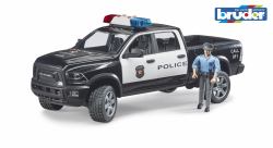 BRUDER 02505 Spielzeugfahrzeug (BRUDER RAM 2500 Polizei Pickup mit Pol)