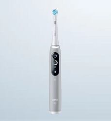 Braun 445258 Elektrische Zahnbürste Erwachsener Vibrierende Zahnbürste Grau (Braun Oral-B iO Series 6 Grey Opal)