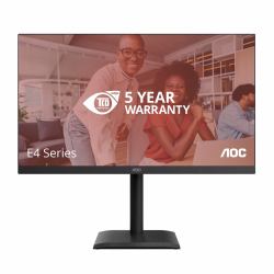 AOC E4 U27E4CV Computerbildschirm 68,6 cm [27"] 3840 x 2160 Pixel 4K Ultra HD LED Schwarz 