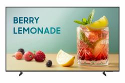 Samsung BE65FX-H Digital Signage Flachbildschirm 165,1 cm [65"] LED WLAN 4K Ultra HD Schwarz Eingebauter Prozessor Tizen 16/7 (Samsung BE65FX-H - 165 cm [65"] Diagonalklasse [163.83 cm [64.5"] sich...