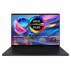 ASUS ProArt P16 H7606WR-SE004W Copilot+ PC AMD Ryzen AI 9 HX 370 Laptop 40,6 cm [16"] Touchscreen WQUXGA 32 GB LPDDR5x-SDRAM 2 TB SSD NVIDIA GeForce RTX 5070 Ti Wi-Fi 7 [802.11be] Windows 11 Home S...