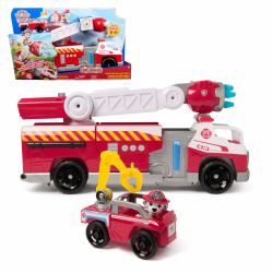 PAW Patrol Fire Rescue - Marshalls Deluxe Feuerwehr-Truck mit Licht- und Soundeffekten (Paw Patrol Fire Rescue - Marshalls Del)