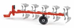 Siku Full reversible plough Pflug Vormontiert 1:32 (Siku FARMER Volldrehpflug blau/weiss)