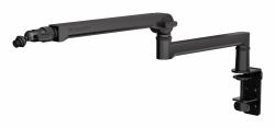 ENDORFY EY0A009 Mikrofonständer Rundfunkmikrofonständer (ENDORFY Mikrofonhalterung Broadcast Low Profile Boom Arm [schwarz, fr Mikrofone bis 2kg])