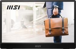 MSI PRO MP161 E2U TV-Gerät/Monitor tragbar Tragbarer Monitor Schwarz 39,6 cm [15.6"] LED 1920 x 1080 Pixel (MSI)