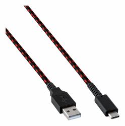 PDP 500-211-EU USB Kabel 2,4 m USB A USB C Schwarz, Rot 