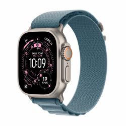 Apple Watch Ultra 3 OLED 49 mm Digital 422 x 514 Pixel Touchscreen 5G Titan WLAN GPS (-WATCH ULTRA 3 49 NT LI BL ALP MED)