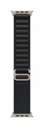 Apple MFTG4ZM/A Intelligentes tragbares Accessoire Band Schwarz Titan, Polyester, Spandex (*49MM BLACK AL -?LGE - NT FIN)