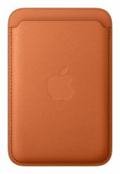 Apple MGH64ZM/A Zubehör für Smartphones & Mobiltelefone Kartenhalter (Apple - Wallet for mobile phone / credit card - MagSafe compatibility - microtwill, FineWoven - fox orange)
