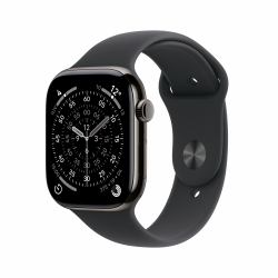 Apple Watch Series 11 OLED 46 mm Digital 416 x 496 Pixel Touchscreen 5G Titan WLAN GPS 