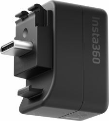 Insta360 CINSBAHK Zubehör für Actionkameras Kameramikrofonadapter (Insta360 X5 Mic Adapter)