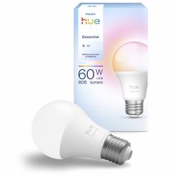 Philips Hue 929004235401 Smart Lighting Intelligentes Leuchtmittel Bluetooth 8 W (Philips Hue E WCA 806 A60 E27 1P EU)