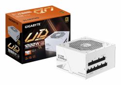 GIGABYTE UD1000GM PG5 V2 ICE Netzteil – PCIe Gen 5.1, 80 PLUS Gold, Vollmodulares Design, 120-mm-Lüfter, ATX 3.1-kompatibel, EU-Stecker (GIGABYTE 1000W GOLD F/M UD1000GM PG5 ICE)