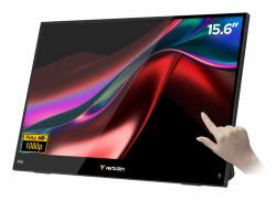 Verbatim Portable 15.6" FHD Touch Monitor LIGHT Tragbarer Monitor Schwarz 39,6 cm [15.6"] LCD 1920 x 1080 Pixel (Verbatim Portable 15.6" FHD Touch LIGHT)