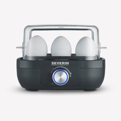 Severin EK 3166 Eierkocher 6 Eier 420 W Schwarz (Severin EK 3166)